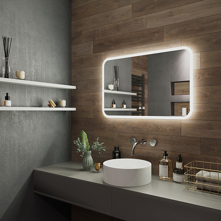 Зеркало с подсветкой АМАЗОН (80*60) /AQUA DE MARCO