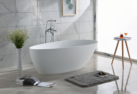 Alparini Calipso 150см Solid Surface ванна матовая