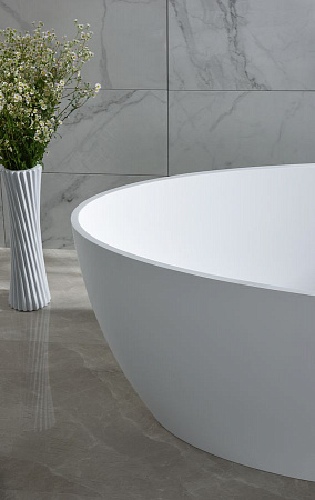 Alparini Calipso 150см Solid Surface ванна матовая