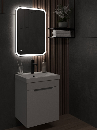 Зеркало с подсветкой КАПЕЛЛА (50*70 /70*50) /универсальное/ AQUA DE MARCO