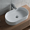 Alparini Delta 60см Solid Surface раковина накладная матовая